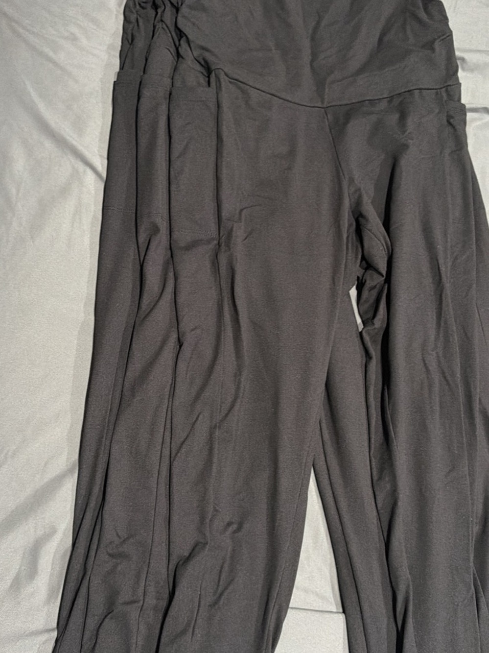 Black maternity pants 3 pairs